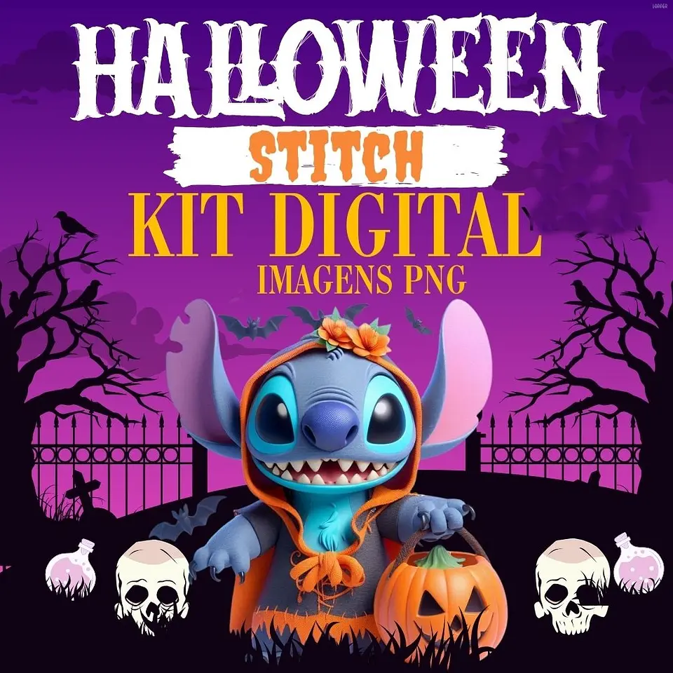 26 Artes Caneca Mais Kit Digital Halloween Arquivo em Jpg 4