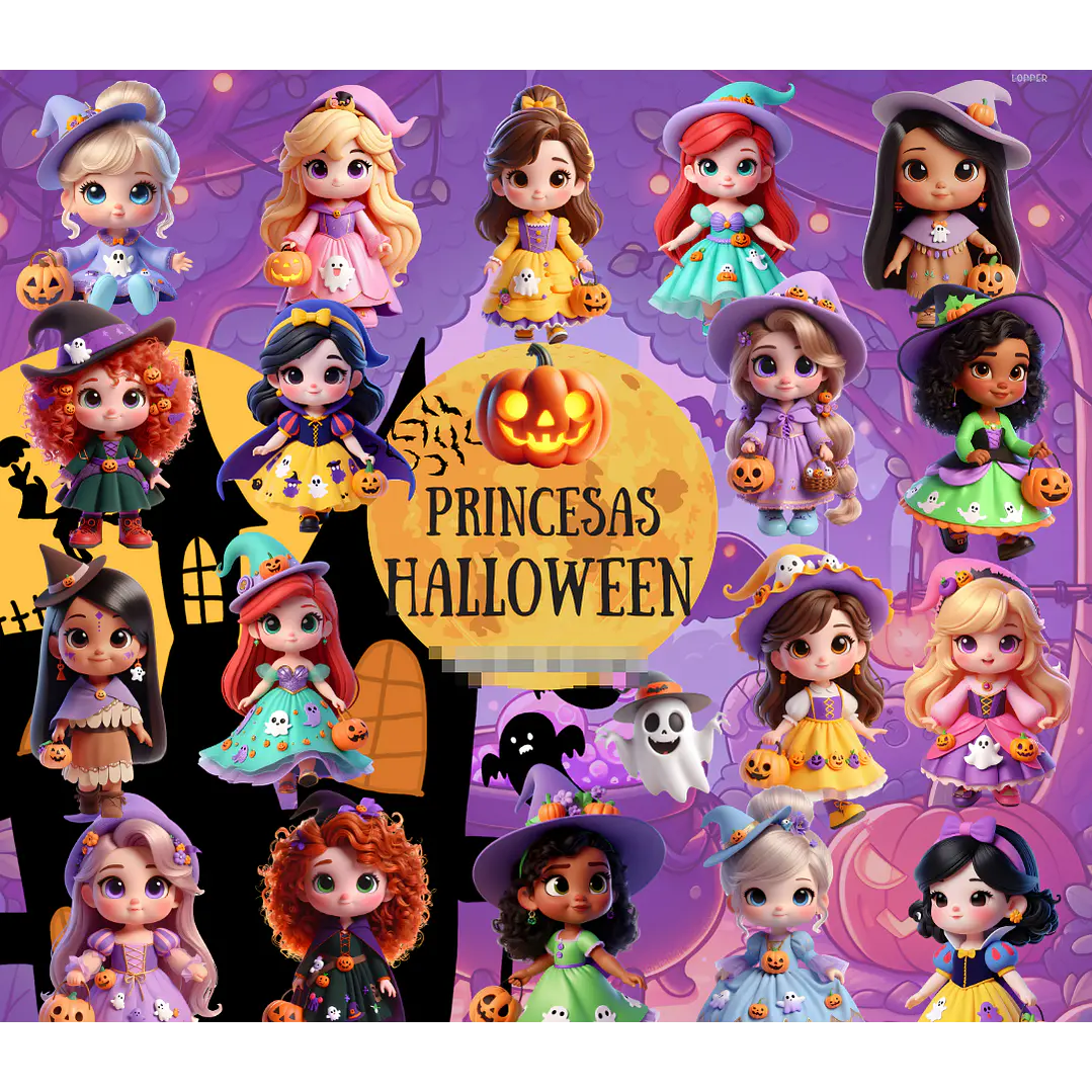 26 Artes Caneca Mais Kit Digital Halloween Arquivo em Jpg 5