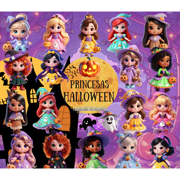 26 Artes Caneca Mais Kit Digital Halloween Arquivo em Jpg 5