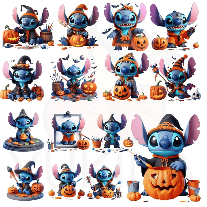 26 Artes Caneca Mais Kit Digital Halloween Arquivo em Jpg 11