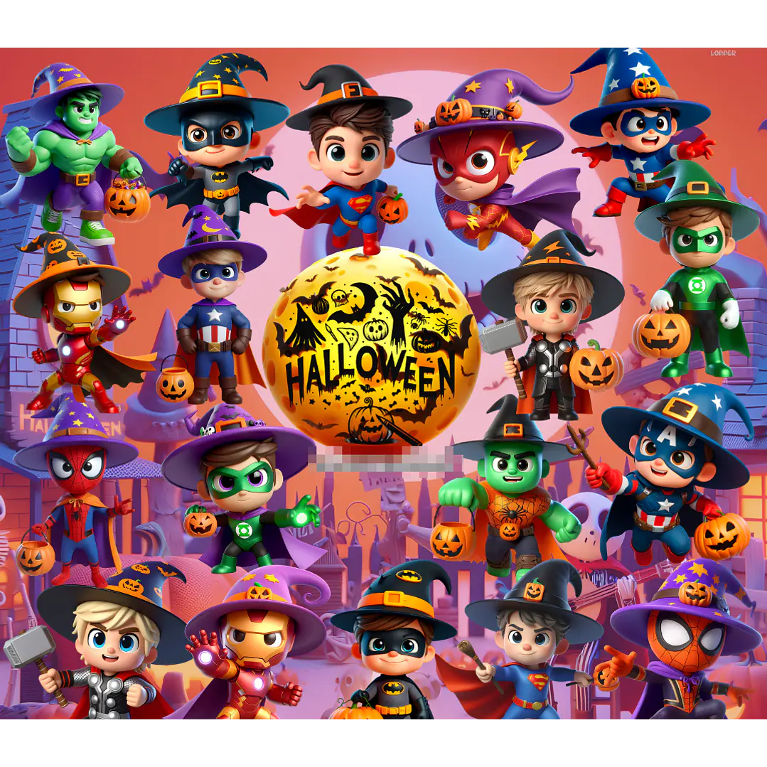 26 Artes Caneca Mais Kit Digital Halloween Arquivo em Jpg 7