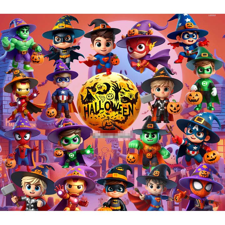 26 Artes Caneca Mais Kit Digital Halloween Arquivo em Jpg 7
