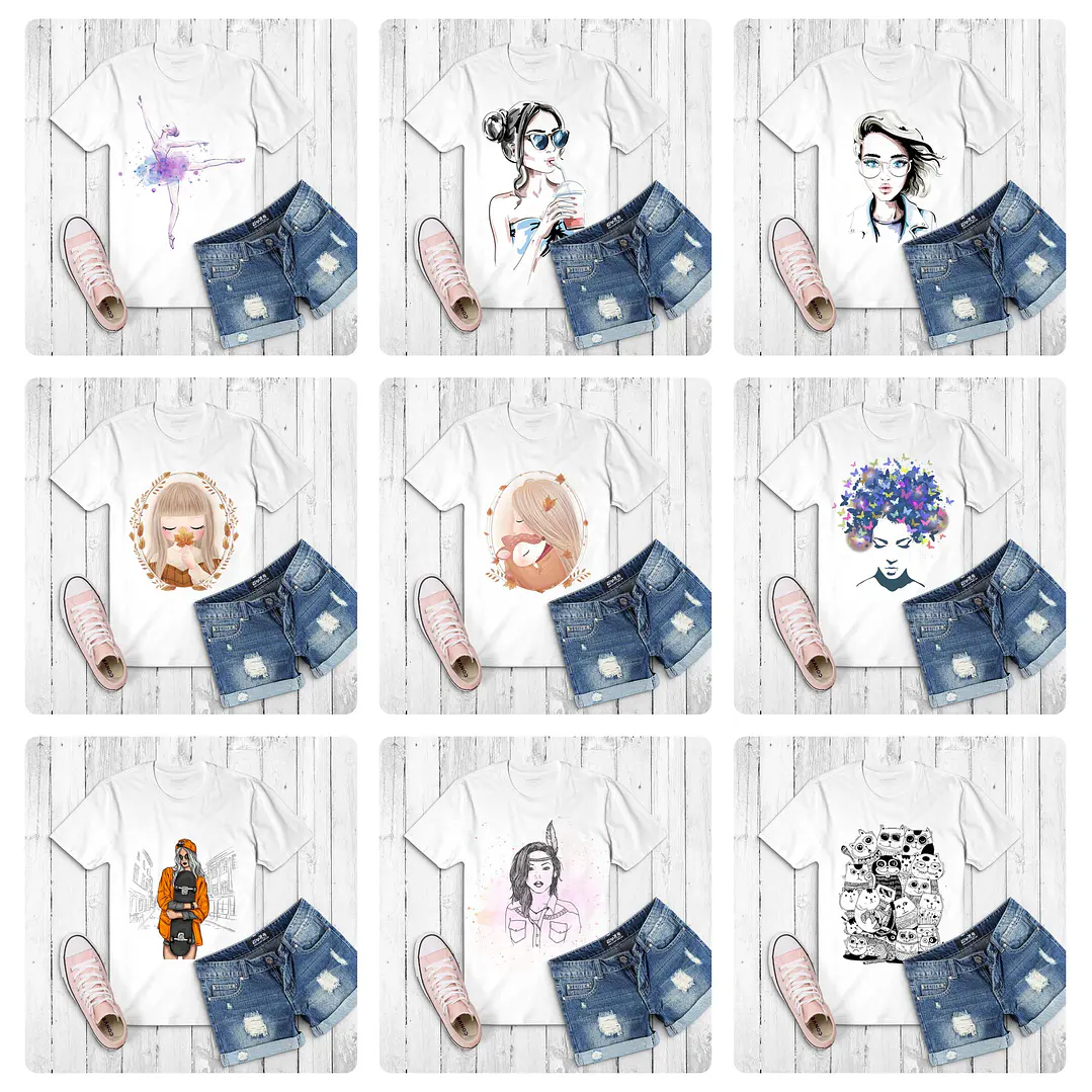 82 Artes Camisa Meninas Mulher Arquivo em Png 4