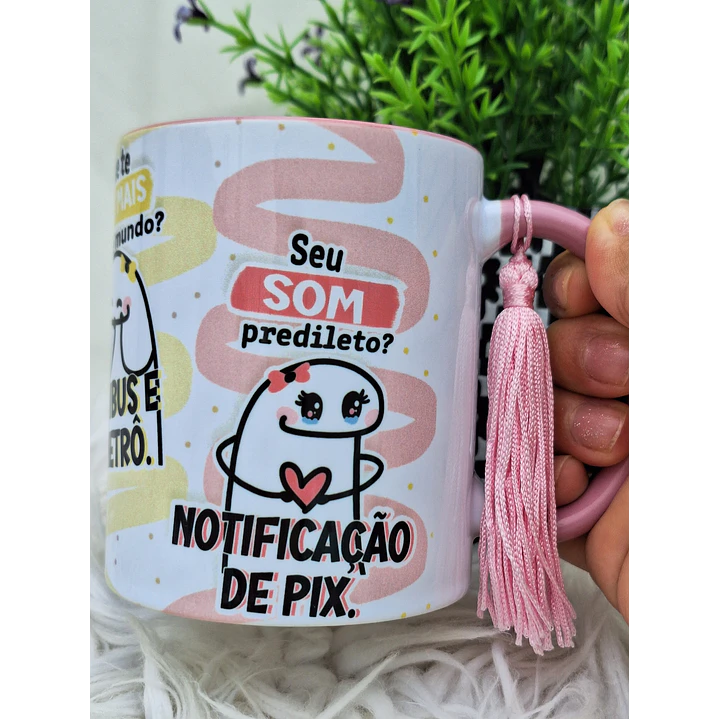 Arte Caneca Flork Qual é a palavra preferida? Décimo terceiro e a que você menos gosta Arquivo em Jpg  2