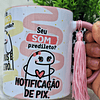 Arte Caneca Flork Qual é a palavra preferida? Décimo terceiro e a que você menos gosta Arquivo em Jpg 