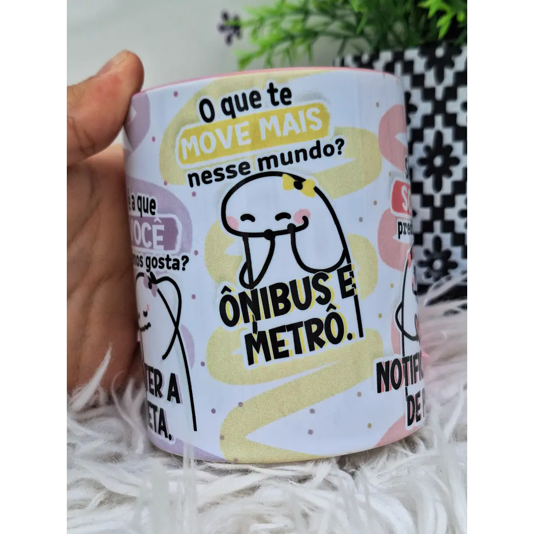 Arte Caneca Flork Qual é a palavra preferida? Décimo terceiro e a que você menos gosta Arquivo em Jpg  3