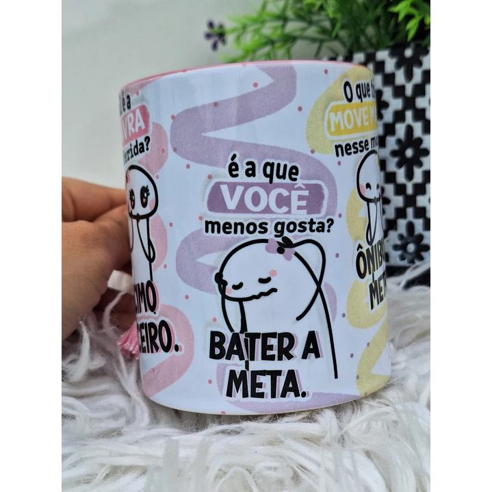 Arte Caneca Flork Qual é a palavra preferida? Décimo terceiro e a que você menos gosta Arquivo em Jpg  4