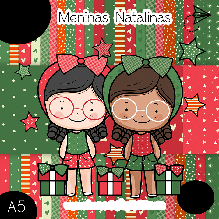 Kit Digital Natal Mascotinhos em Png  2
