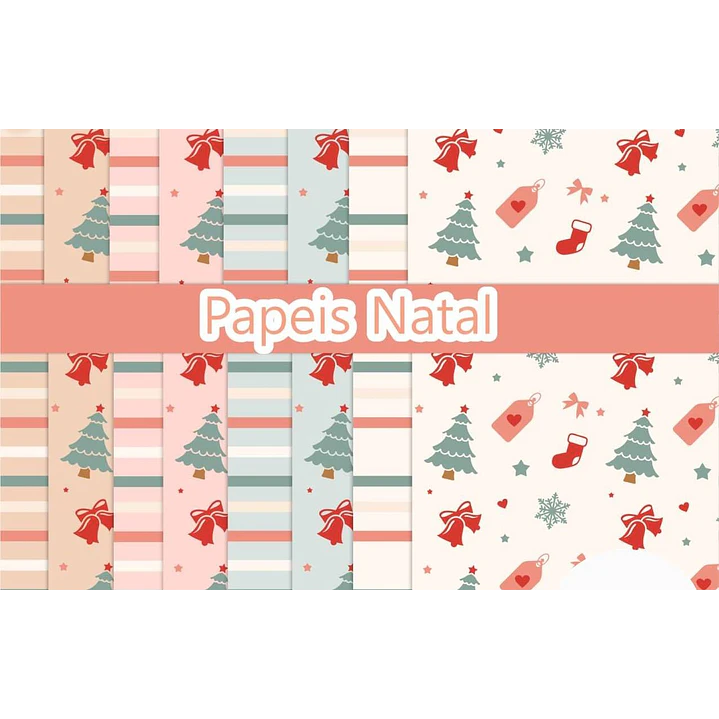Kit Digital Natal Mascotinhos em Png  8