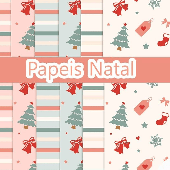 Kit Digital Natal Mascotinhos em Png  8