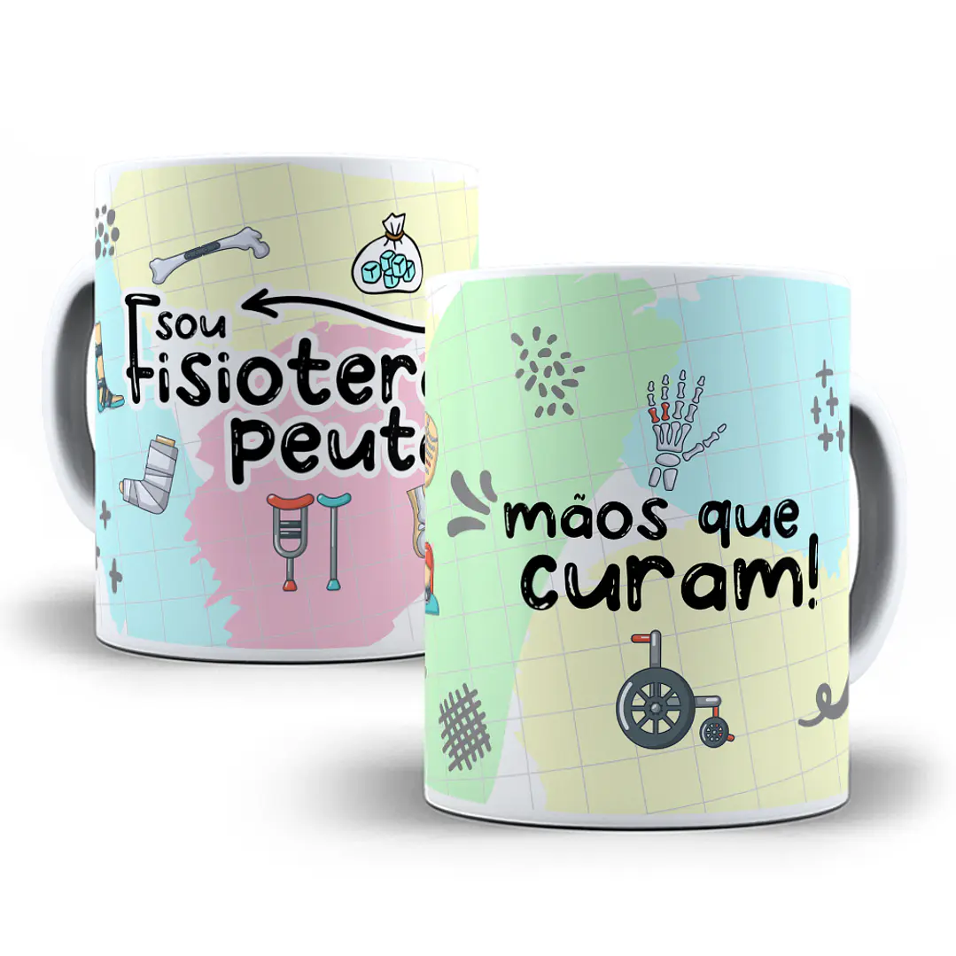 13 Artes para Canecas Profissões Arquivo em Jpg  4