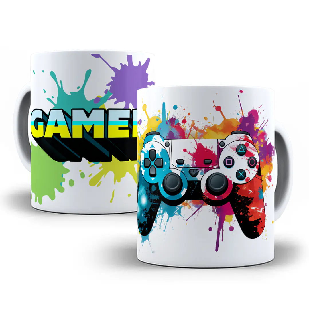 7 Artes para Canecas Gamer Arquivo em Jpg   1