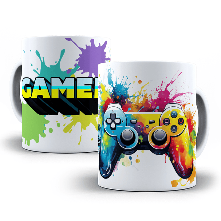 7 Artes para Canecas Gamer Arquivo em Jpg   6