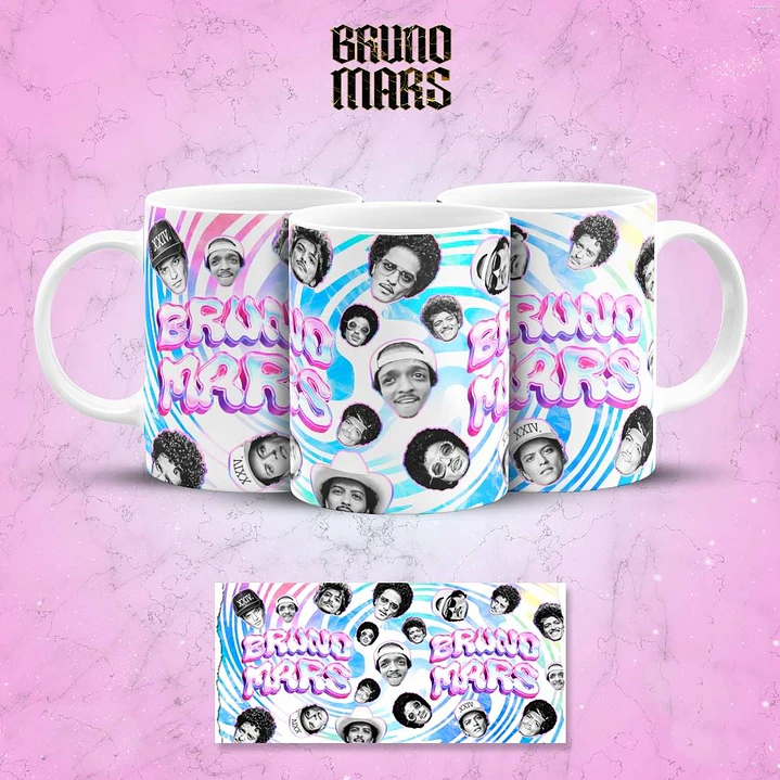 14 Artes para Canecas Bruno Mars Arquivo em Pdf 2