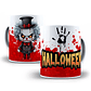 16 Artes para Canecas Dia das Bruxas Filme Halloween Arquivo em Png - Thumbnail 16