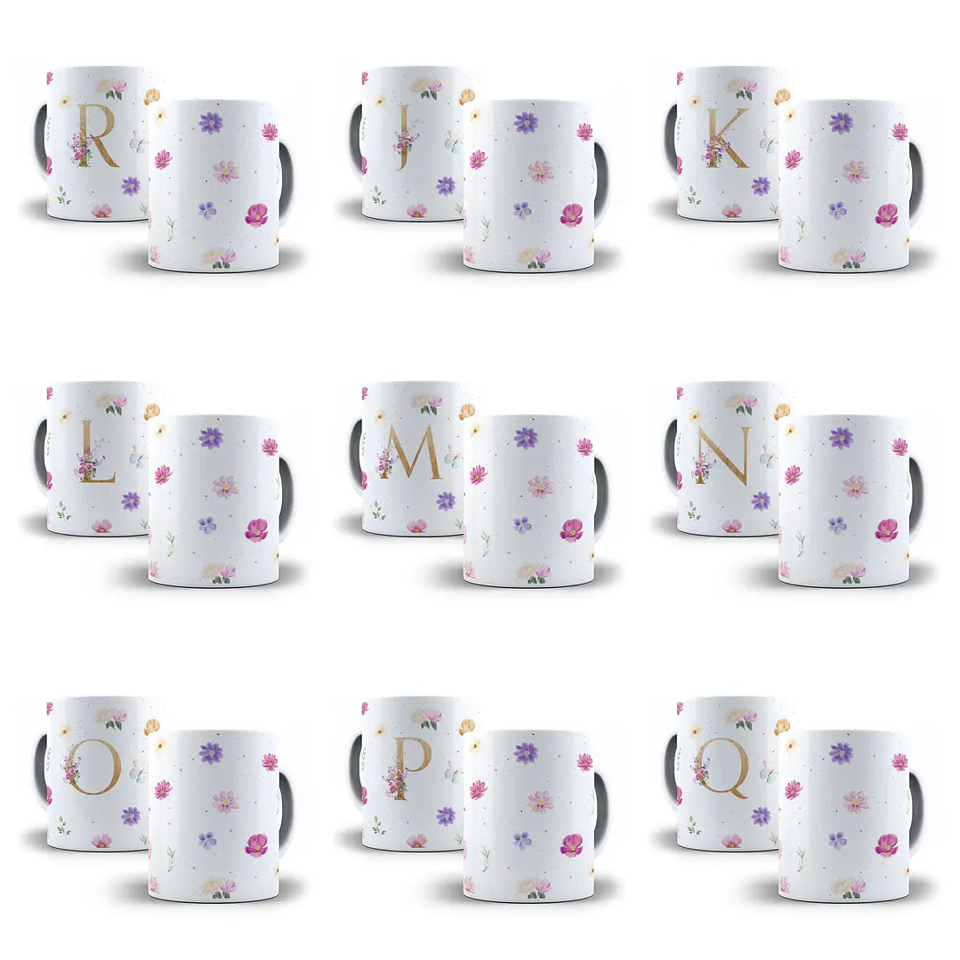 43 Artes para Caneca Alfabeto e Outras Arquivo Png  3