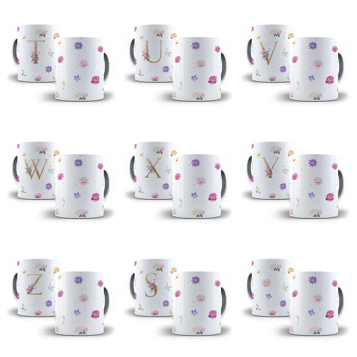 43 Artes para Caneca Alfabeto e Outras Arquivo Png  4