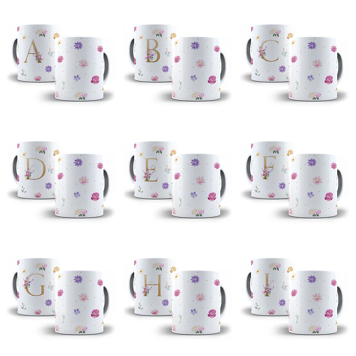 43 Artes para Caneca Alfabeto e Outras Arquivo Png  5