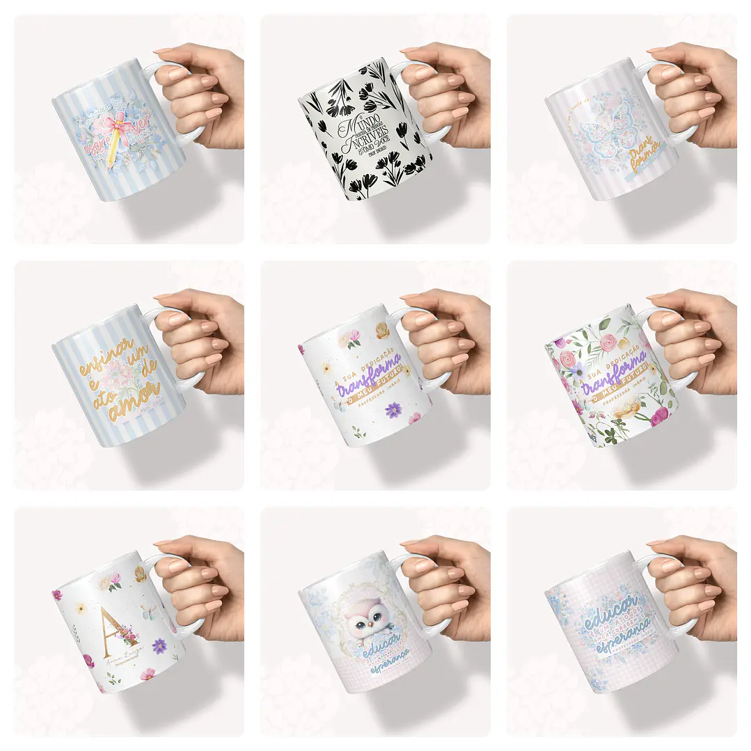 43 Artes para Caneca Alfabeto e Outras Arquivo Png  2