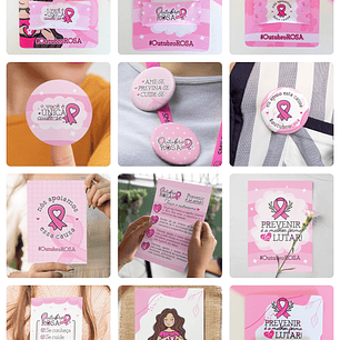 Arquivo de Corte Outubro Rosa em Pdf