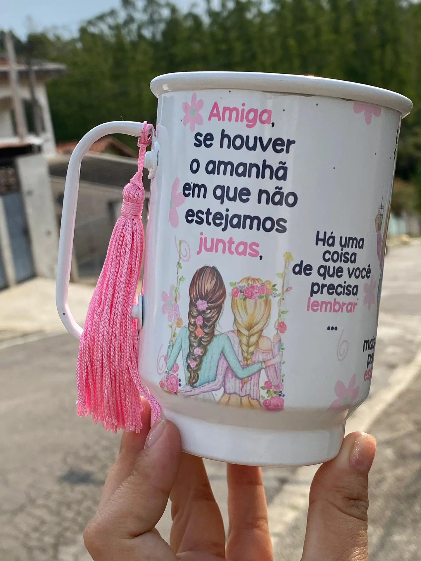 Artes Caneca Se Houver o amanhã em que não estejamos juntos - Amigas Arquivo Png 2