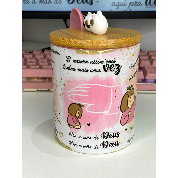 Arte para Caneca Louvor Lembra quando estava por um fio para desistir Arquivo em Jpg  4