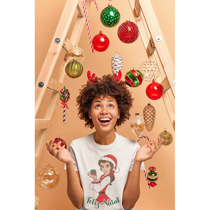 8 Artes para Camisa Natal Princesas Arquivo Editável  4