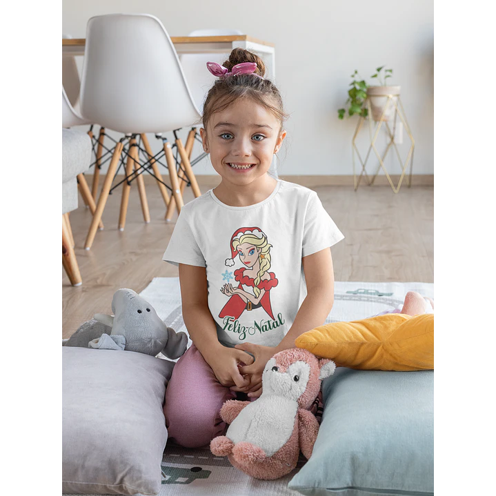 8 Artes para Camisa Natal Princesas Arquivo Editável  6