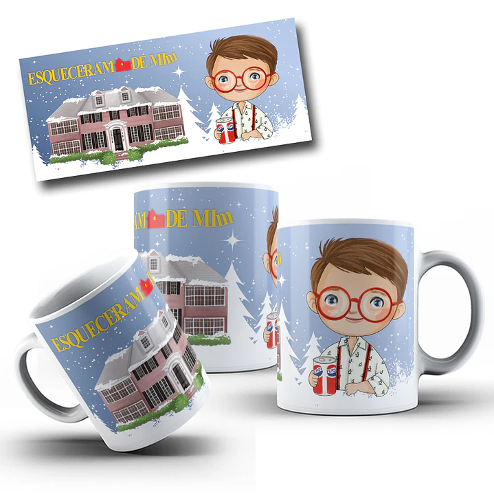 12 Artes para Caneca Esqueceram de Mim Filme Arquivo em Jpg  2