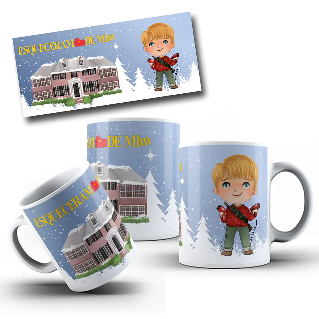 12 Artes para Caneca Esqueceram de Mim Filme Arquivo em Jpg  4