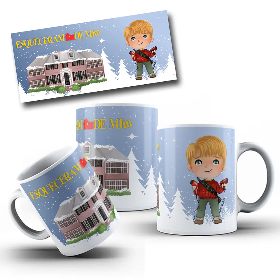 12 Artes para Caneca Esqueceram de Mim Filme Arquivo em Jpg  4