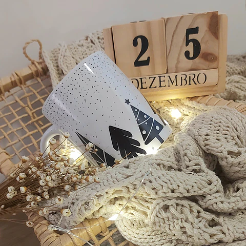 18 Artes para Caneca Natal Minimalista Arquivo Editável