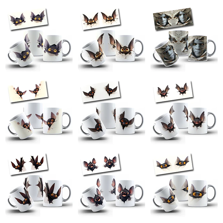 100 Artes para Canecas e Camisa Halloween Arquivo em Png 10
