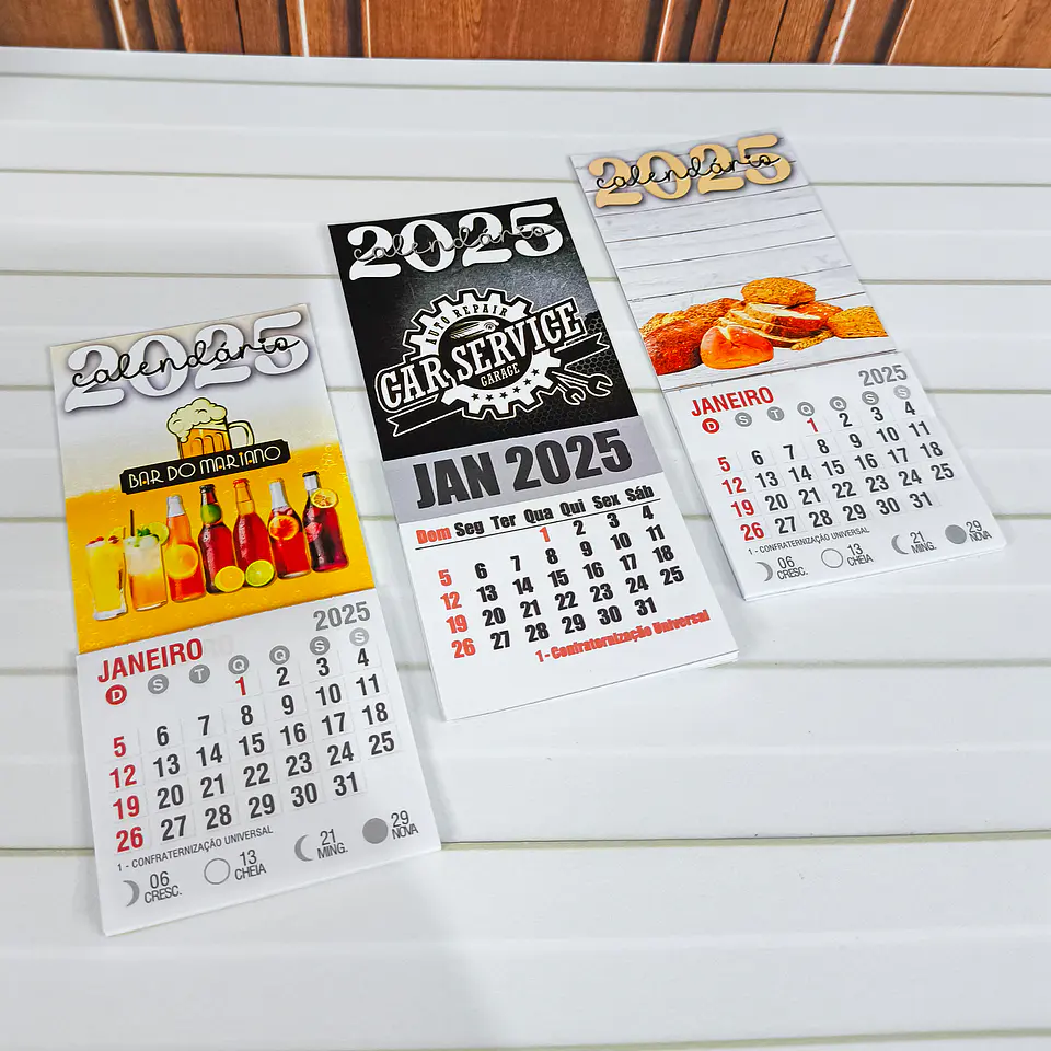 Arquivos Calendários Coleção Neutra 2025 em Png 2