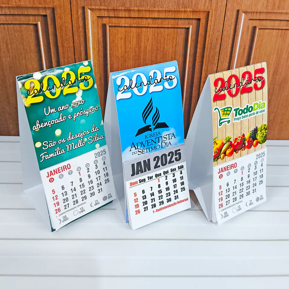 Arquivos Calendários Coleção Neutra 2025 em Png 4