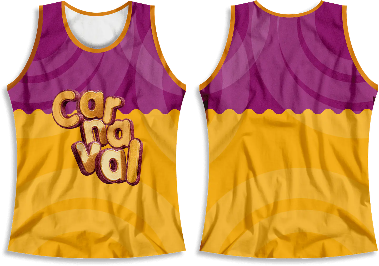 Arte Modelo de Abada Carnaval Violeta Arquivo Editável Vetor Abadás Template 1