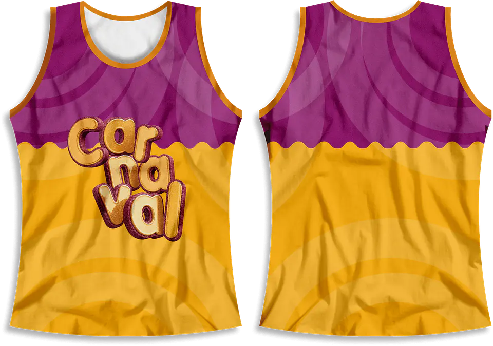 Arte Modelo de Abada Carnaval Violeta Arquivo Editável Vetor Abadás Template 1
