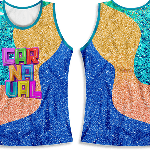 Arte Modelo de Abada Carnaval Color Arquivo Editável Vetor Abadás Template