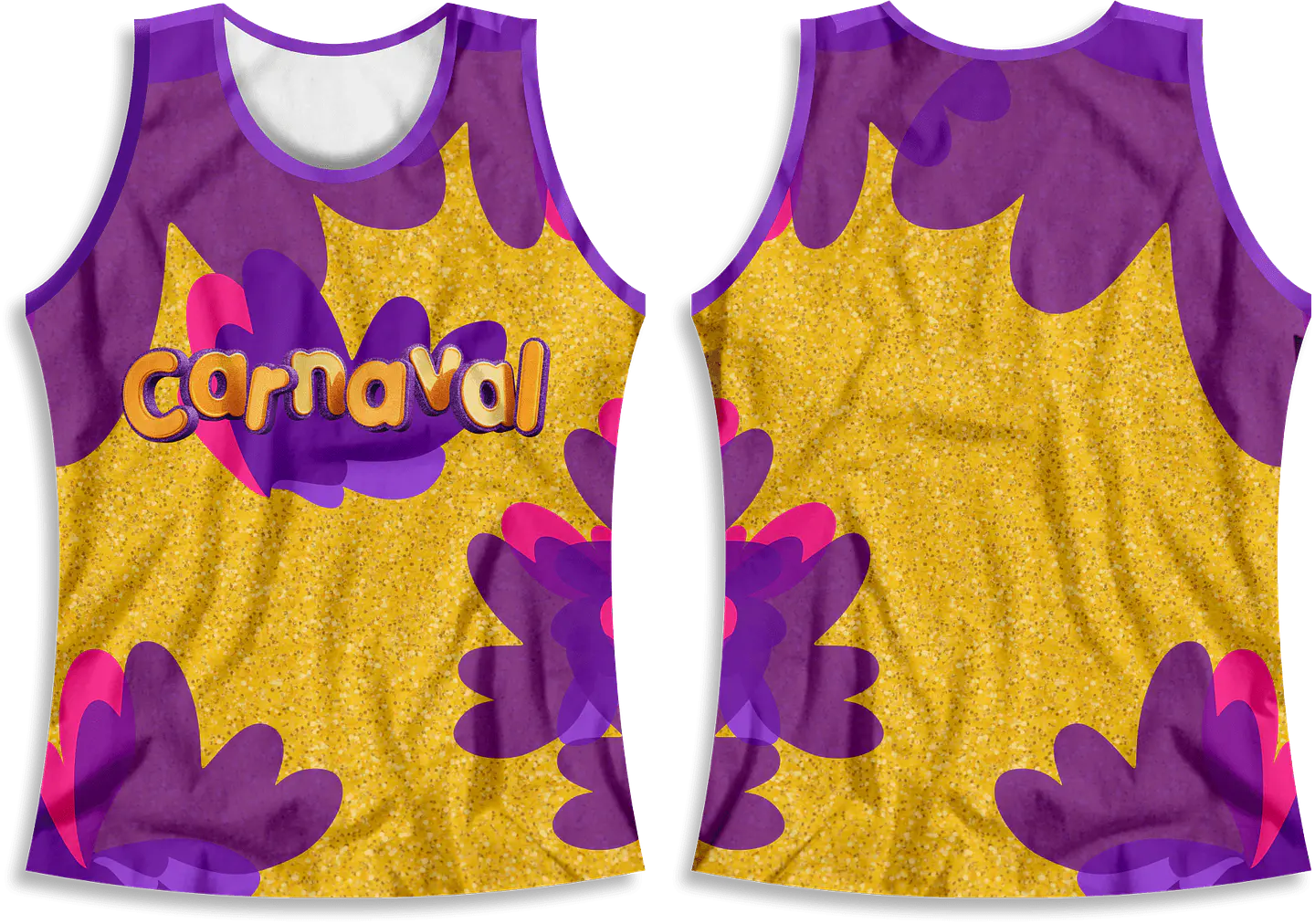 Arte Modelo de Abada Carnaval Yelo Arquivo Editável Vetor Abadás Template 1