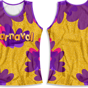 Arte Modelo de Abada Carnaval Yelo Arquivo Editável Vetor Abadás Template