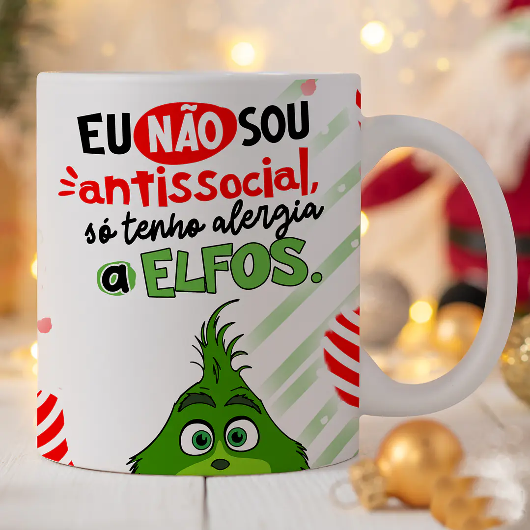 5 Artes Caneca Grinch Debochado Arquivo Png 2