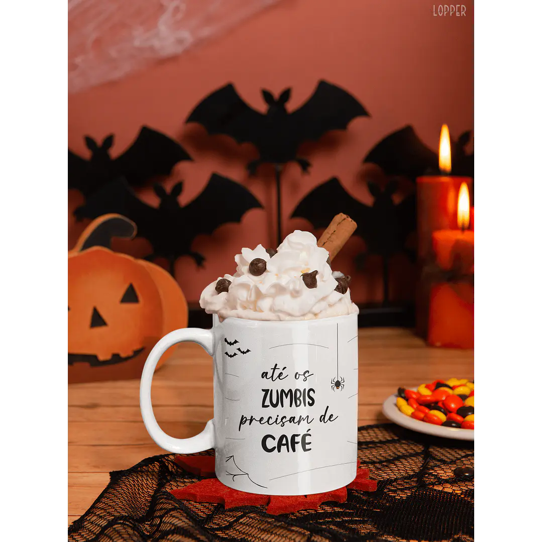 4 Artes para Caneca Halloween Arquivos em Jpg 5