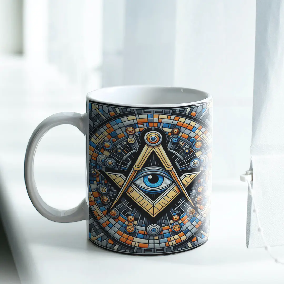 10 Artes para Caneca Maçonaria Arquivo em Jpg  1