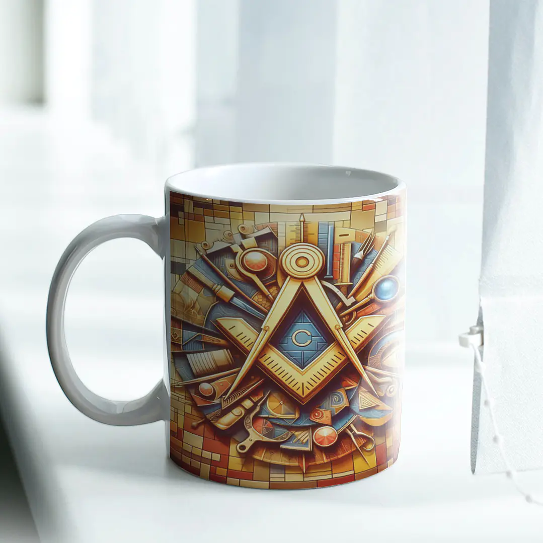 10 Artes para Caneca Maçonaria Arquivo em Jpg  6