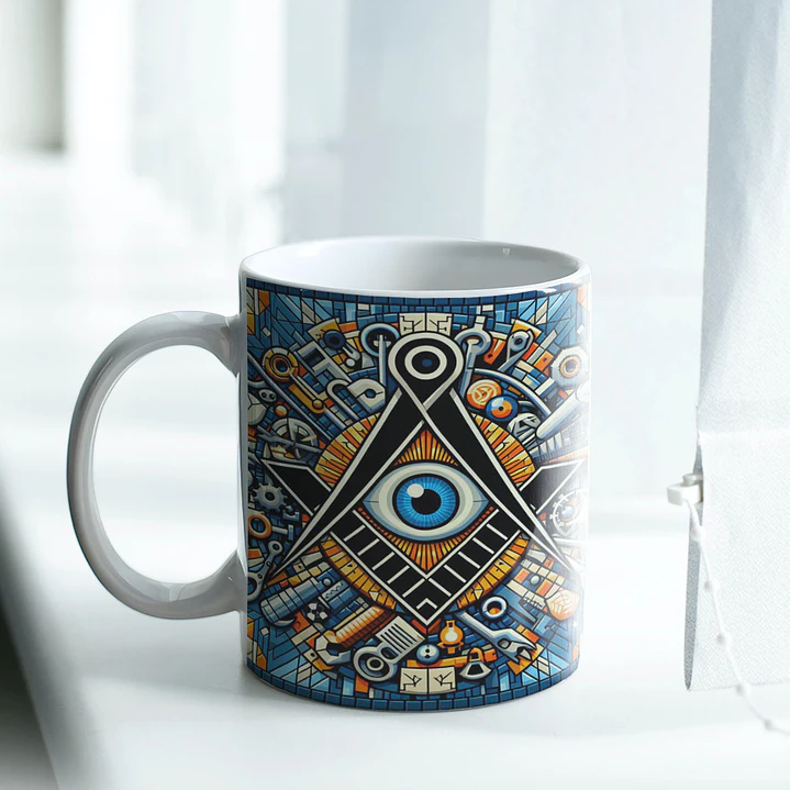 10 Artes para Caneca Maçonaria Arquivo em Jpg  8