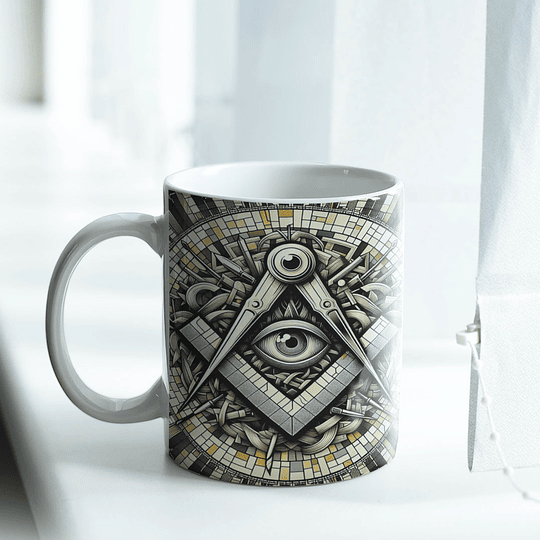 10 Artes para Caneca Maçonaria Arquivo em Jpg 