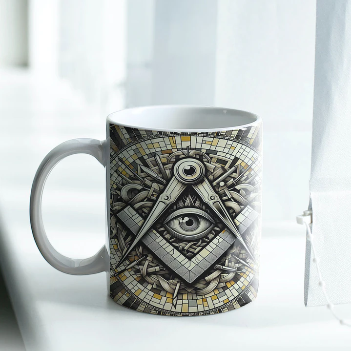 10 Artes para Caneca Maçonaria Arquivo em Jpg  10