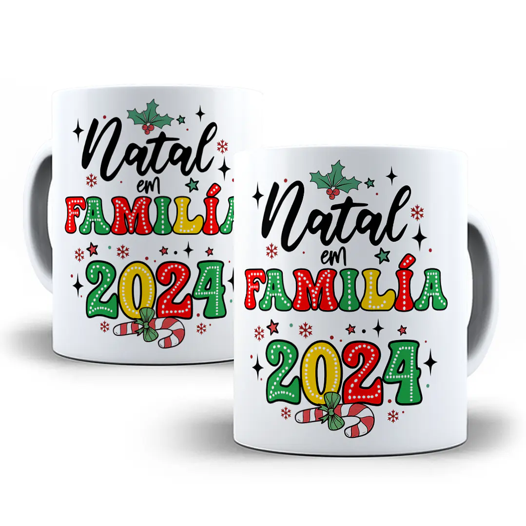 10 Artes para Caneca Natal Arquivo Editável  10