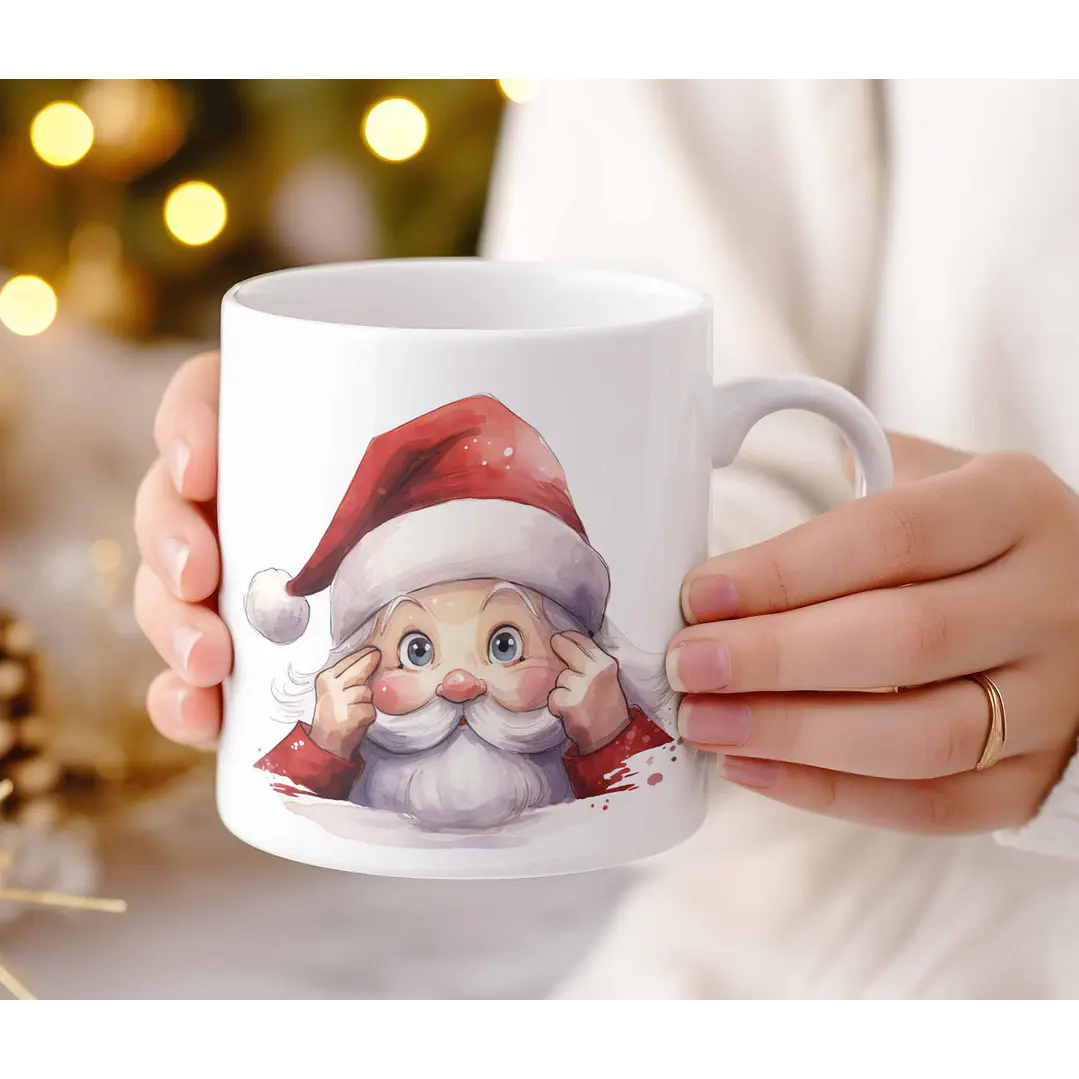 12 Artes para Caneca Natal Minimalista Arquivo Editável 12