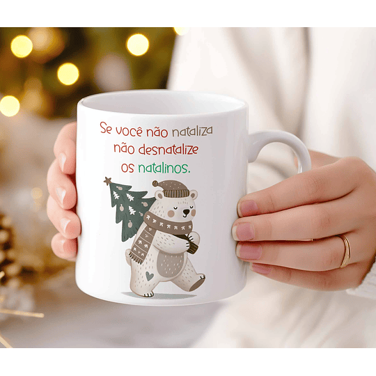 12 Artes para Caneca Natal Minimalista Arquivo Editável